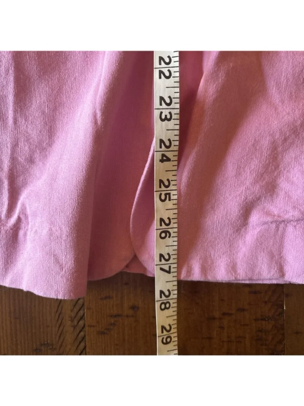 Lauren Conrad Linen Blend  Pink One Button Jacket Size Large NWT - Picture 7 of 7